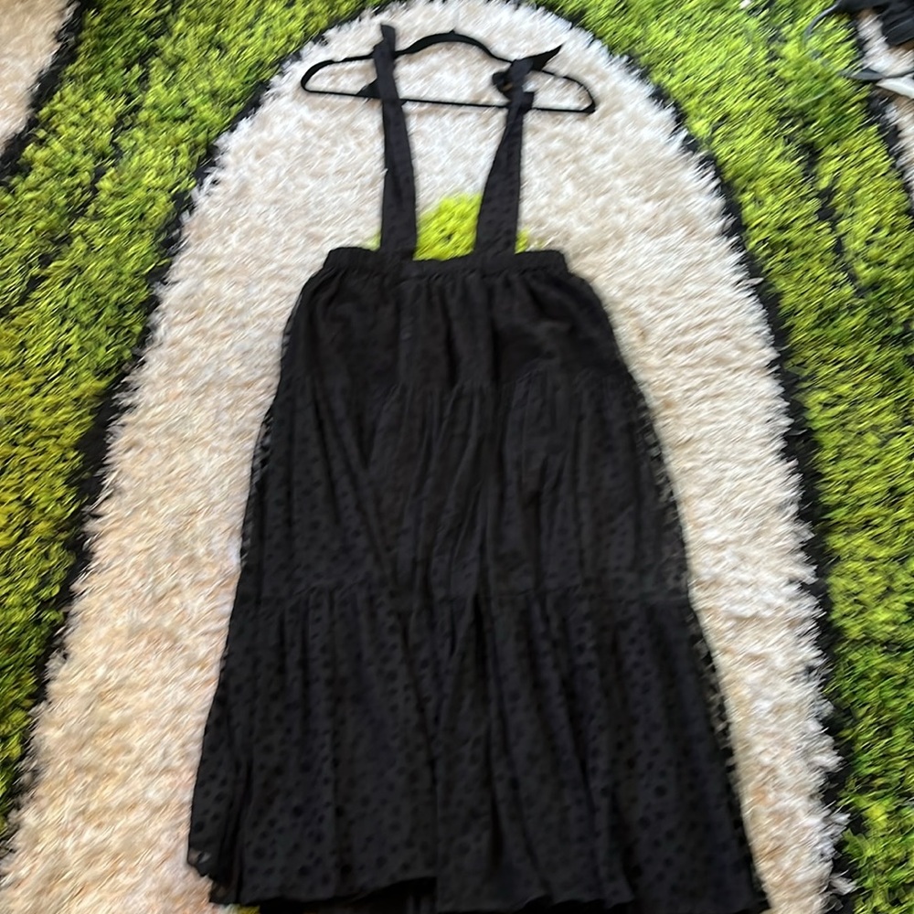 Batsheva Dotted Tulle Suspender Skirt/dress - Picture 6 of 11